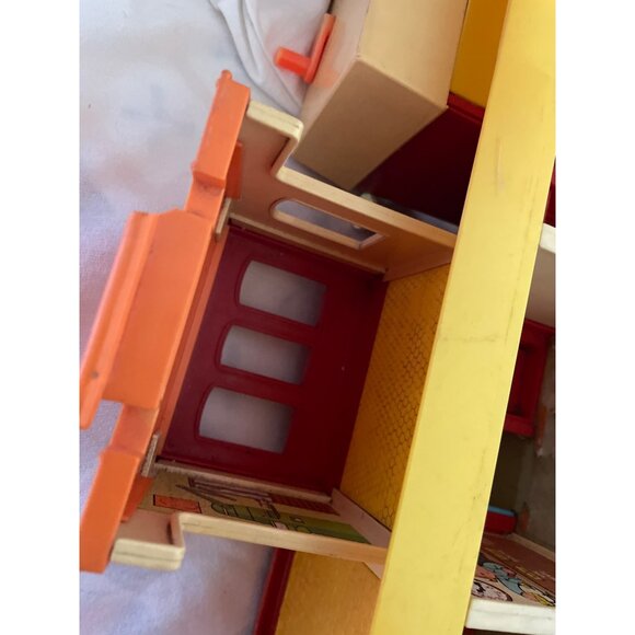 Vintage Fisher Price Little People Play Set Town Series W/ Accessories & Figures - Picture 16 of 16